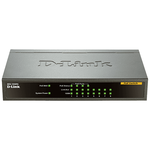 D-LINK Switch DES-1008PA