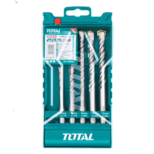 TOTAL Set burgija za beton SDS+ 5/1 TAC190501,