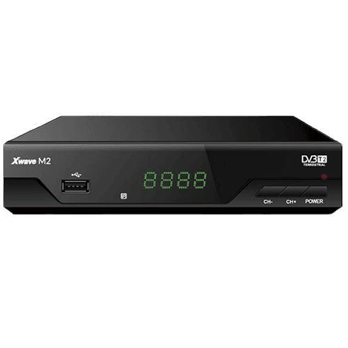 XWAVE Set Top Box M2 DVB-T2 