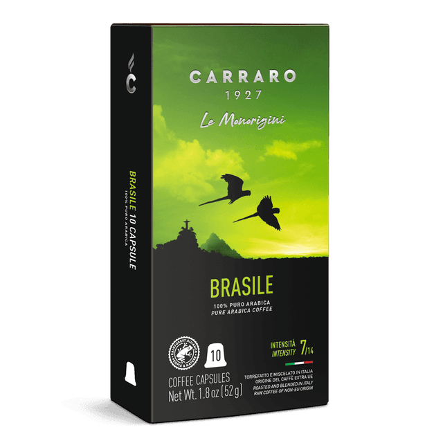 CAFFE CARRARO S.P.A Arabica Origin Brasile Nespresso capsula Kafa