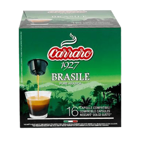 CAFFE CARRARO S.P.A PURO ARABICA SINGLE Origin Brasile Dolce gusto Kapsula 