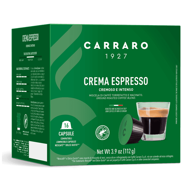 CAFFE CARRARO CREMA S.P.A Espreso Dolce gusto Kapsula