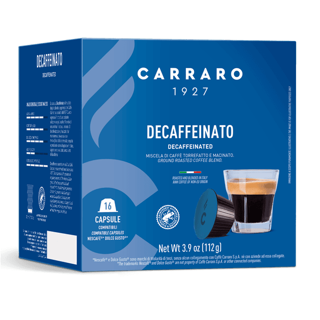 CAFFE CARRARO S.P.A DECAFFEINATO Dolce gusto Kapsula