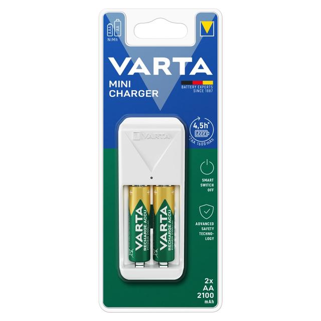 VartaPunjačMini+2xHR6 2100mAh 