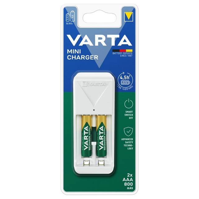 VartaPunjačMini+2xHR03 800mAh 