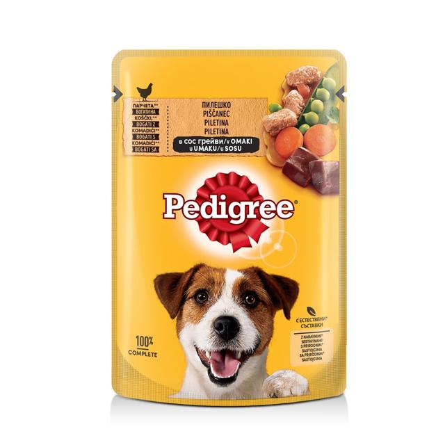 PEDIGREE Adult Piletina i Povrće 100g Hrana za pse