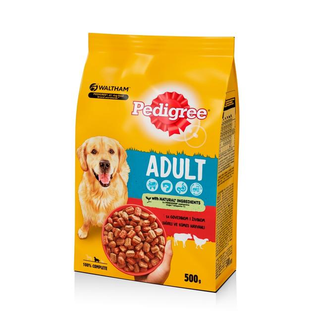 PEDIGREE Govedina i Živina 500g Hrana za pse