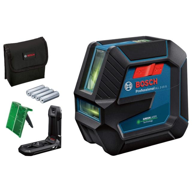 BOSCH Laser za linije GLL 2-15G + Nosač lasera LB10