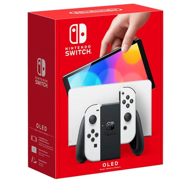 NINTENDO SWITCH OLED konzola (Bela)