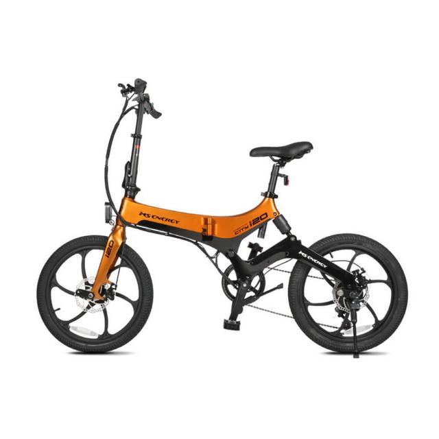 MS ENERGY eBike i20 Orange Black