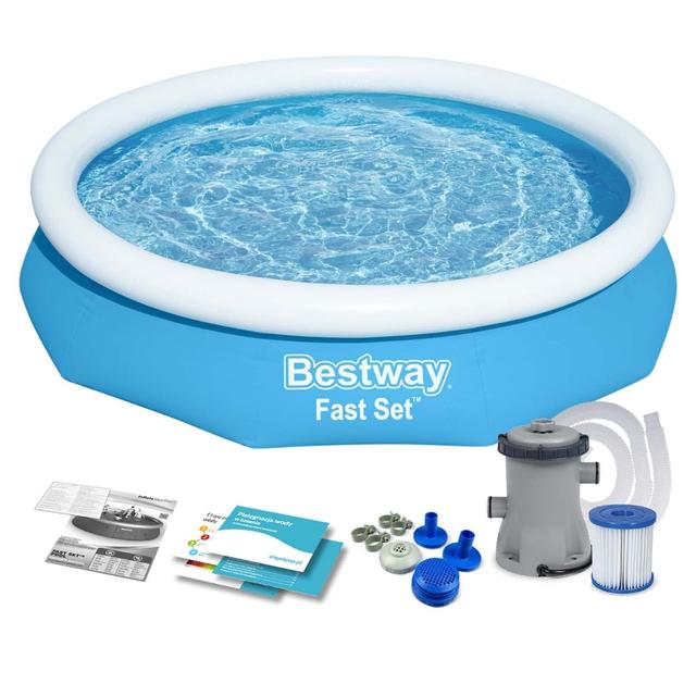 BESTWAY Fast set Bazen sa filter pumpom 305 x 66 cm