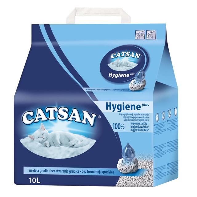 CATSAN Hygiene Plus 10 l Posip za mačke