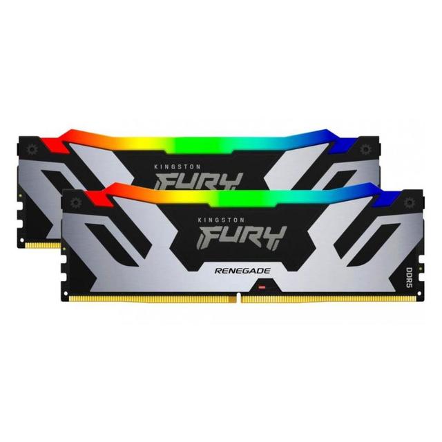 KINGSTON FURY Renegade RGB Black 96GB (2 x 48GB) DDR5 6000MHz CL32 KF560C32RSAK2-96 Memorija