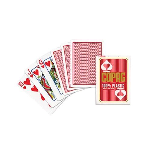 COPAG Regular Face Red Poker Karte