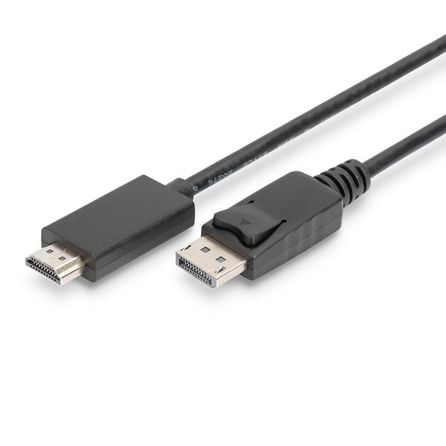 DIGITUS Displayport na HDMI, 1m AK-340303-010-S Kabl