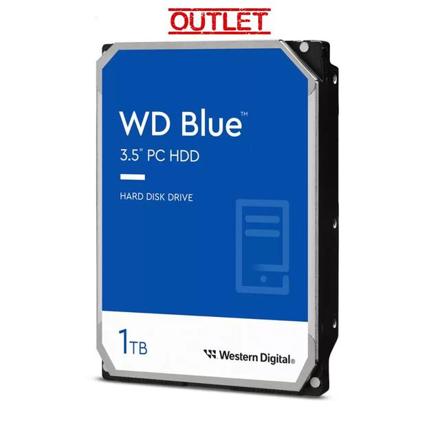 WESTERN DIGITAL Blue 1TB SATA III 3.5'' WD10EZEX HDD OUTLET