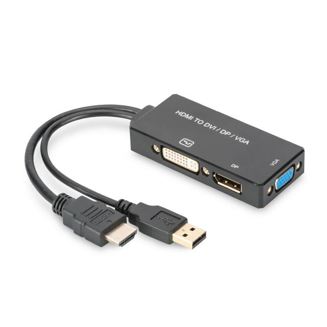 DIGITUS HDMI 3u1 AK-330403-002-S Adapter