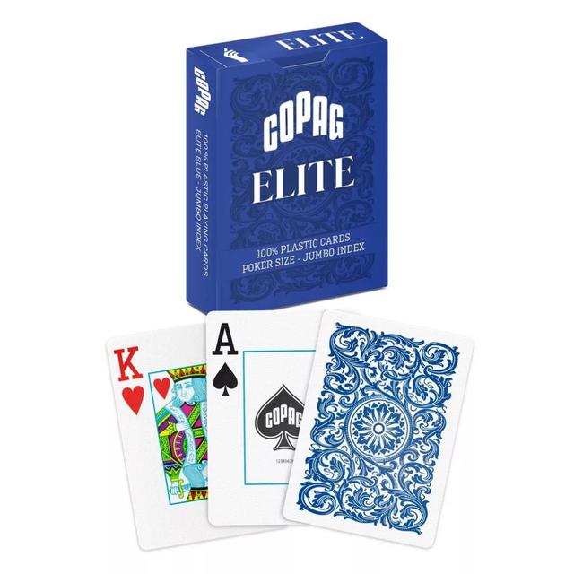 COPAG Elite Blue Poker Karte