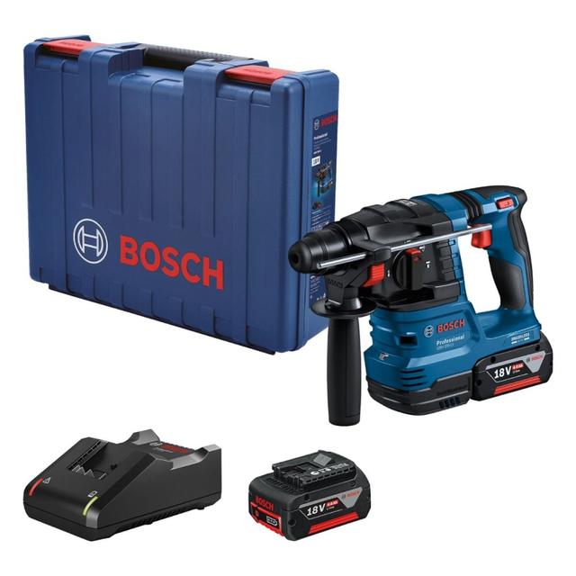 BOSCH 0611924021 GBH 185-LI Akumulatorski elektro-pneumatski čekić/bušilica; 2 x 4 Ah