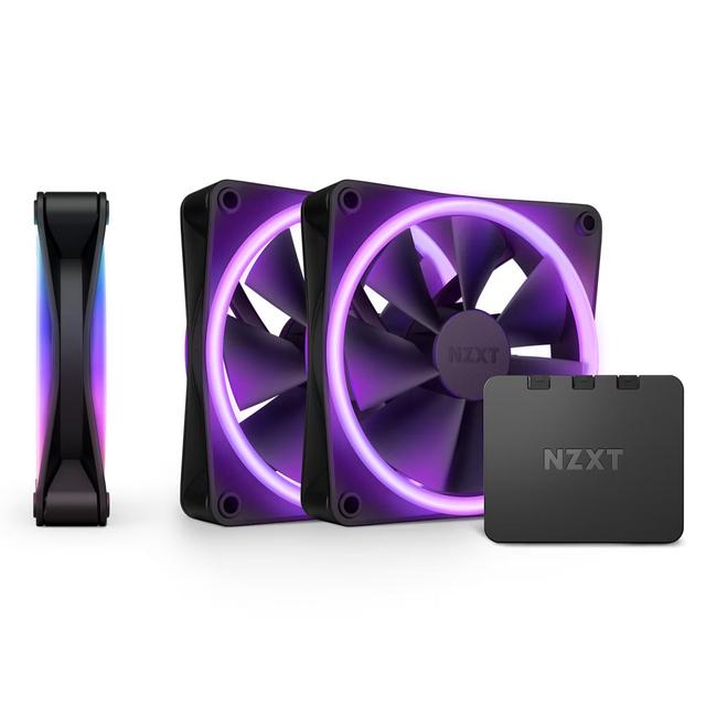 NZXT F120 RGB Duo Triple Black