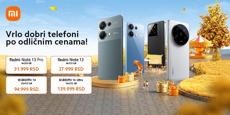 Vrlo dobri Xiaomi telefoni po odličnim cenama